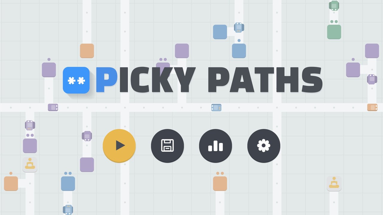 Picky Paths 화면